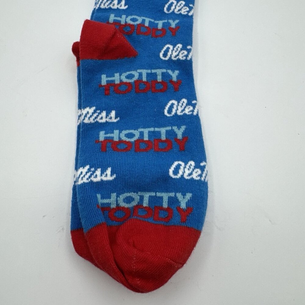 NEW NWT Hotty Toddy Ole Miss Socks University Of Mississippi Gift College - Picture 4 of 6